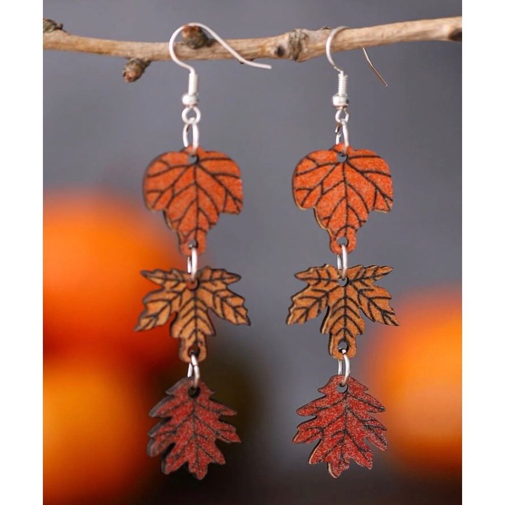 Fall Leaves Earrings!